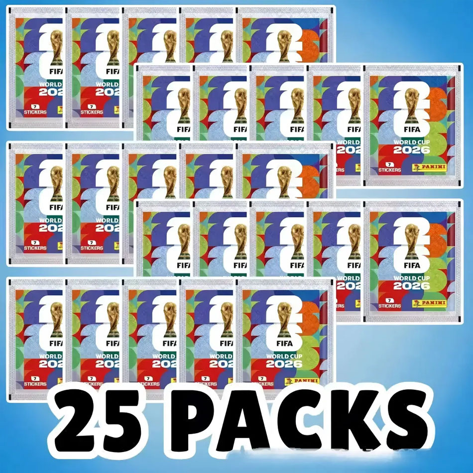 Cardstock Paper Pack - Stiker Koleksi Piala Dunia Sepak Bola,