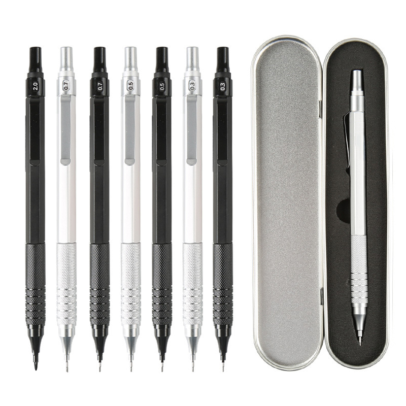 Mechanical Pencil Lead - Set Pensil Mekanik Logam Berkualitas Tinggi