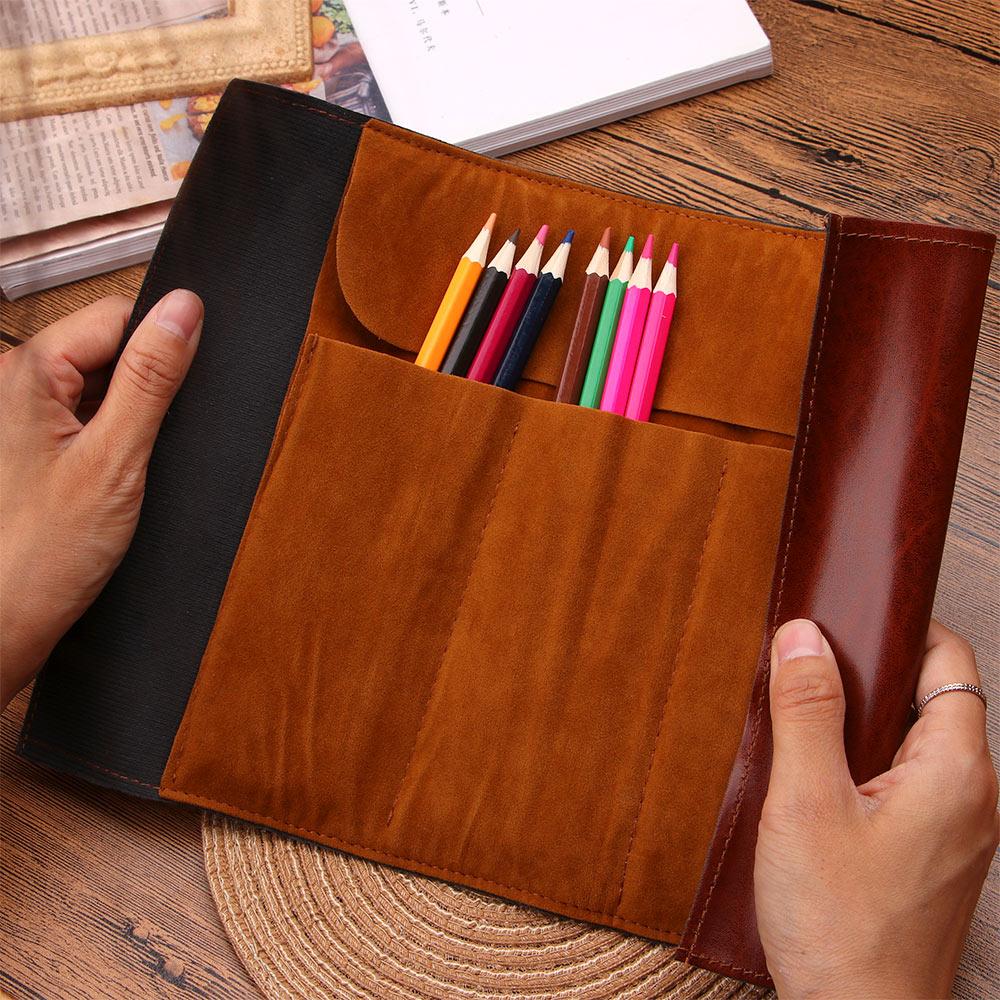 Tempat Pensil & Pena Vintage R - Pen Pouch Roll ulasan dan harga