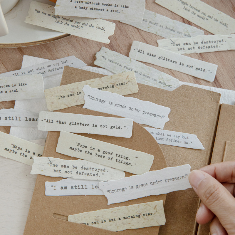 20Pcs/pak Kertas Karton Retro  - Cardstock Paper Pack ulasan dan harga