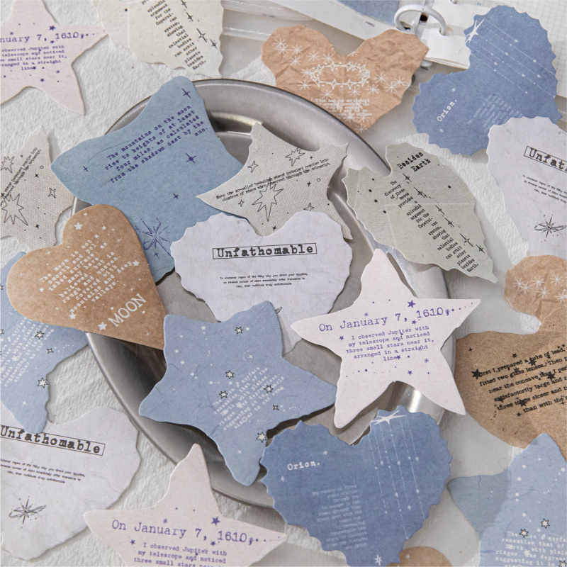 20Pcs/pak Kertas Karton Retro  - Cardstock Paper Pack ulasan dan harga