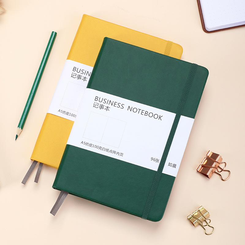 Buku Catatan Bersampul Keras A - Notebook Dotted A5 ulasan dan harga