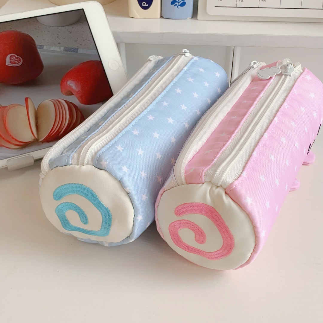 Kotak Pensil Bentuk Kue Ikan K - Pen Pouch Roll ulasan dan harga