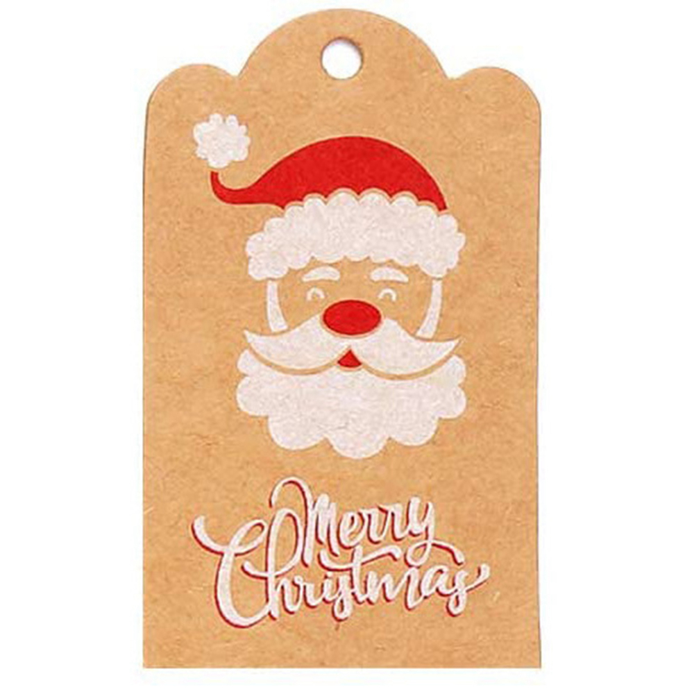 Label Selamat Natal Label Kart - Cardstock Paper Pack ulasan dan harga