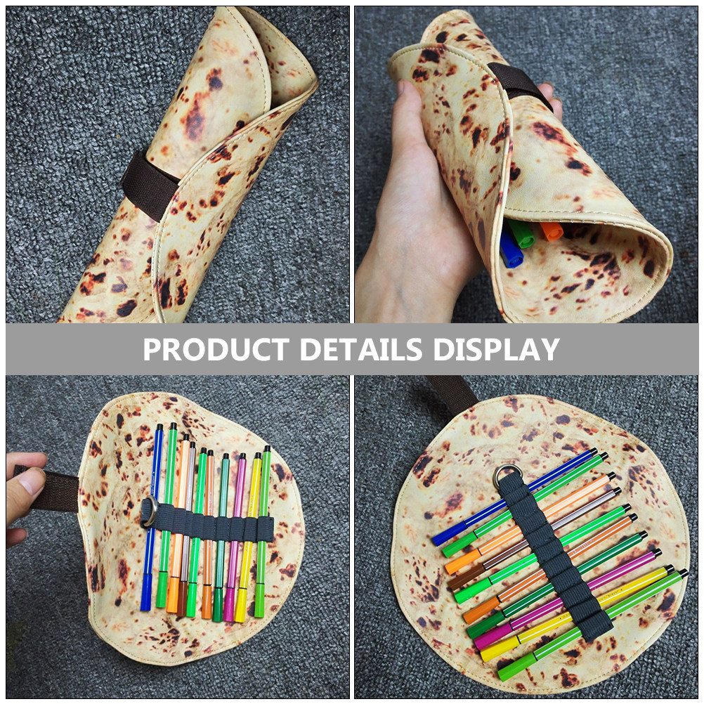 2 Buah Tempat Pensil Gulung Ka - Pen Pouch Roll ulasan dan harga