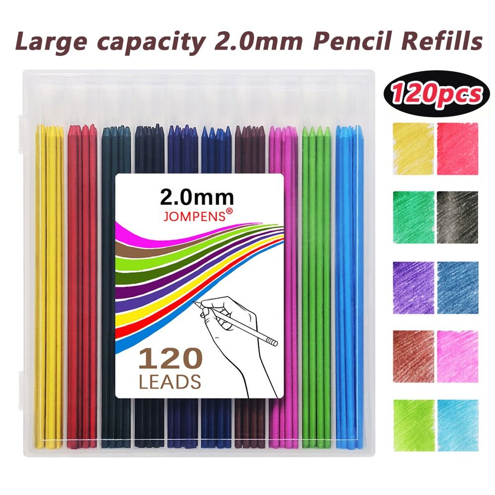 120 Buah Isi Ulang Pensil Tima - Mechanical Pencil Lead ulasan dan harga