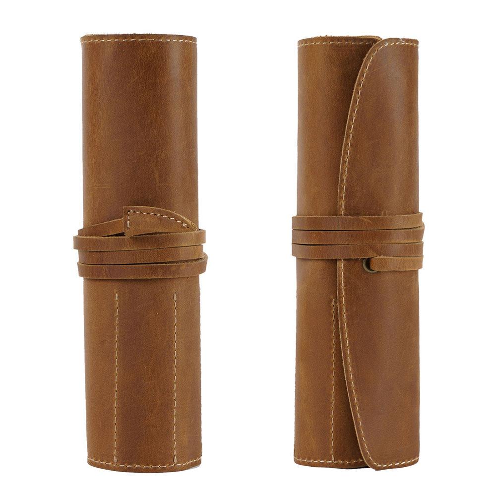 Tempat Pena Gulung Desain Vint - Pen Pouch Roll ulasan dan harga