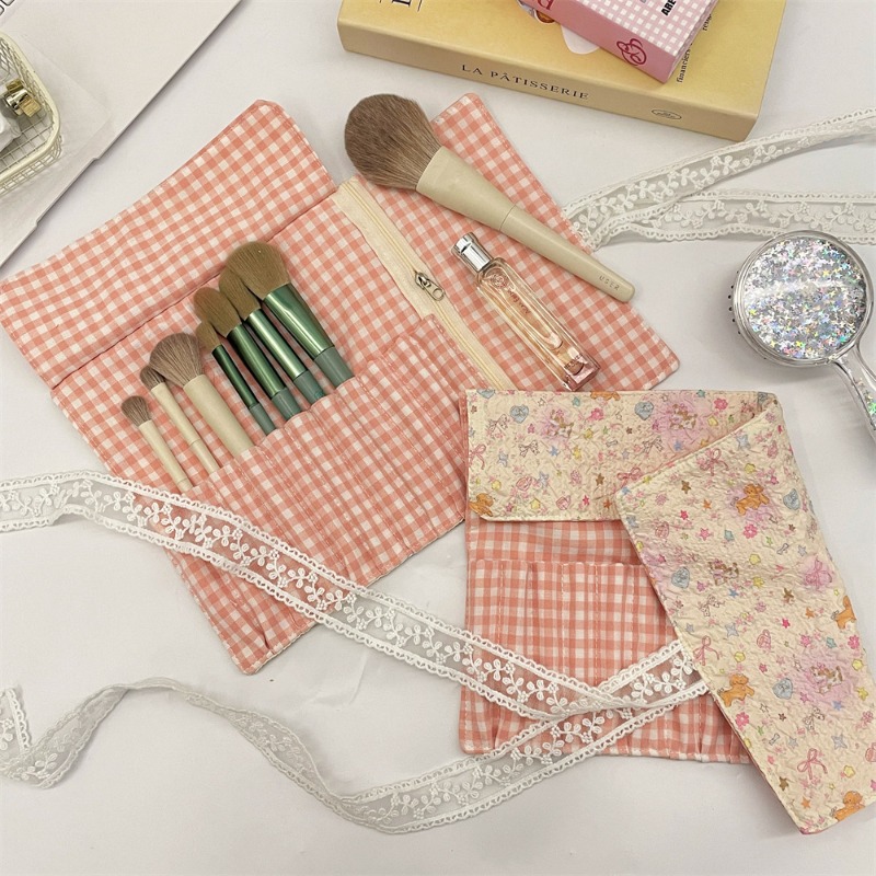 Tas Pensil Gulung Bermotif Kar - Pen Pouch Roll ulasan dan harga