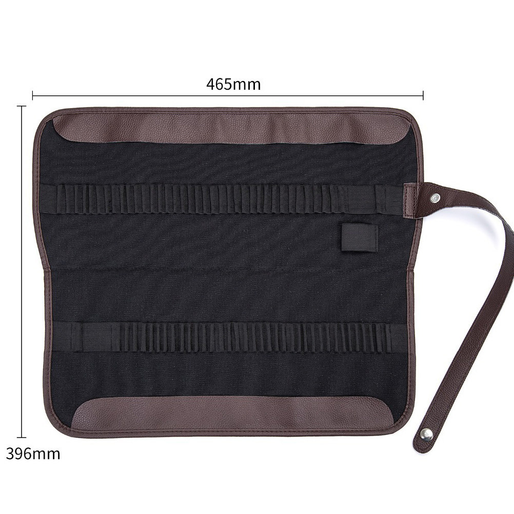 Kantong Pensil Gulung Kanvas 7 - Pen Pouch Roll ulasan dan harga