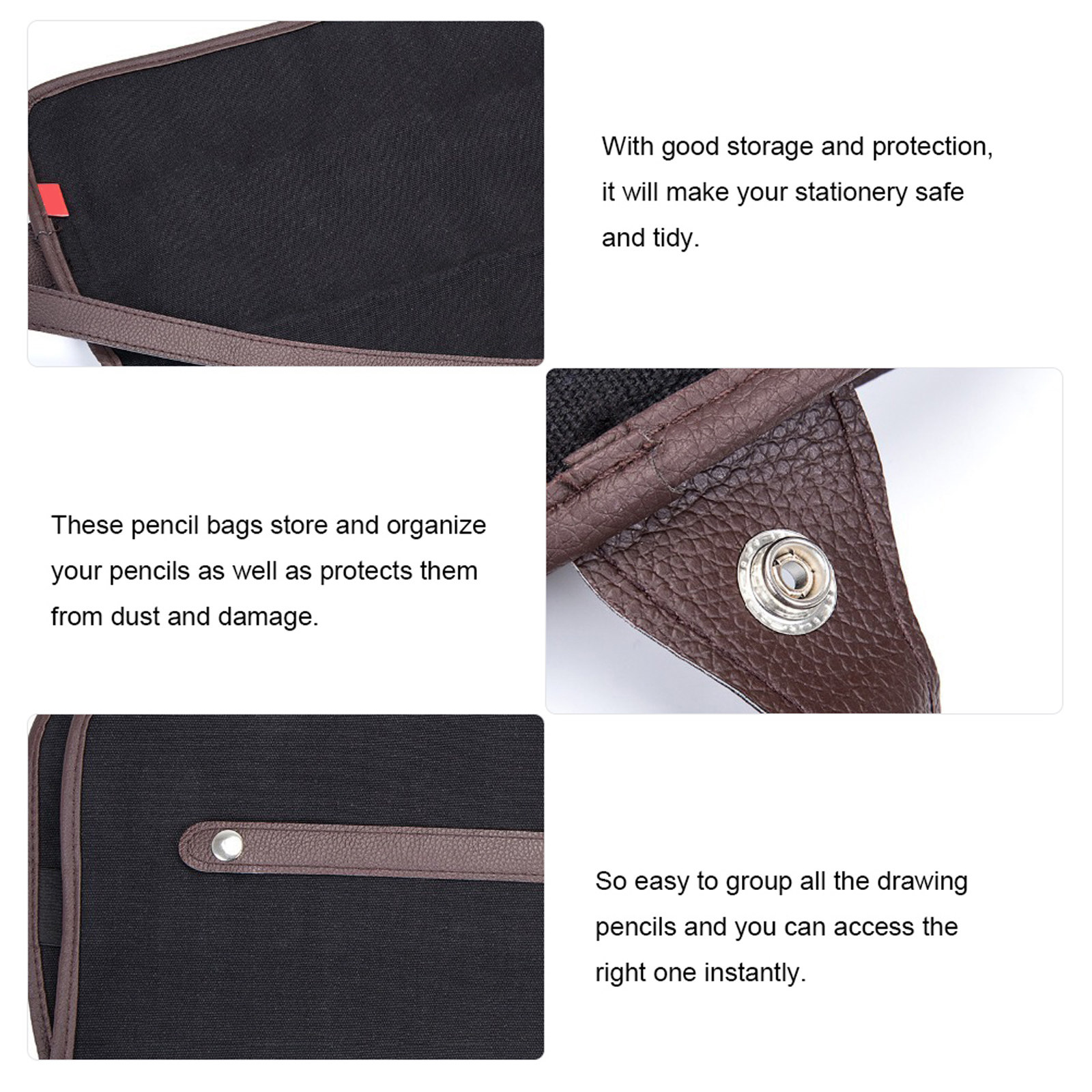 Kantong Pensil Gulung Kanvas 7 - Pen Pouch Roll ulasan dan harga